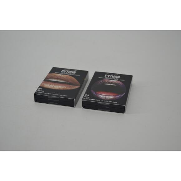 Maybelline Python Metallic Lip Kit Valiant 25 Provoked 30 - Picture 16 of 16